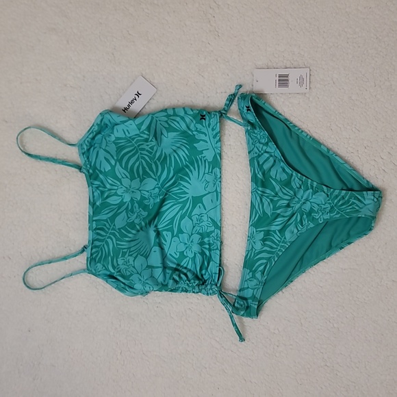Hurley Tankini Two Piece Swimsuit